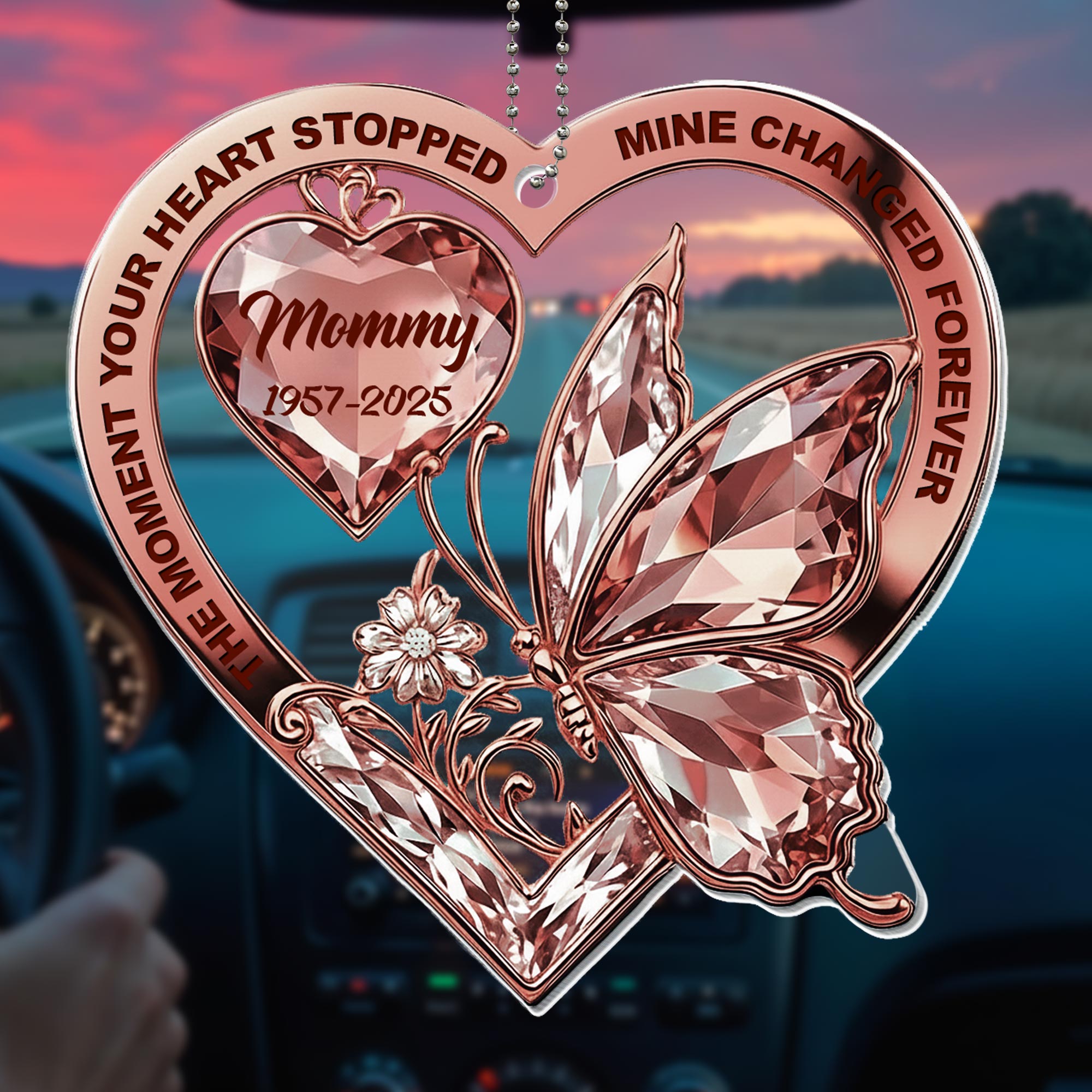 The Moment Your Heart Stopped, Mine Changed Forever, Butterfly And Heart