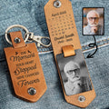 The Moment Your Heart Stopped Mine Changed Forever, Memorial Keychain