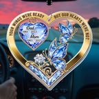 Our Wings Were Ready, Butterflies and Heart Gemstone