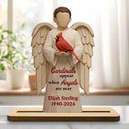 Cardinals Appear When Angels Are Near