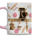 For Those Who Delight In Baking, Mixer, Cupcake, Whisk