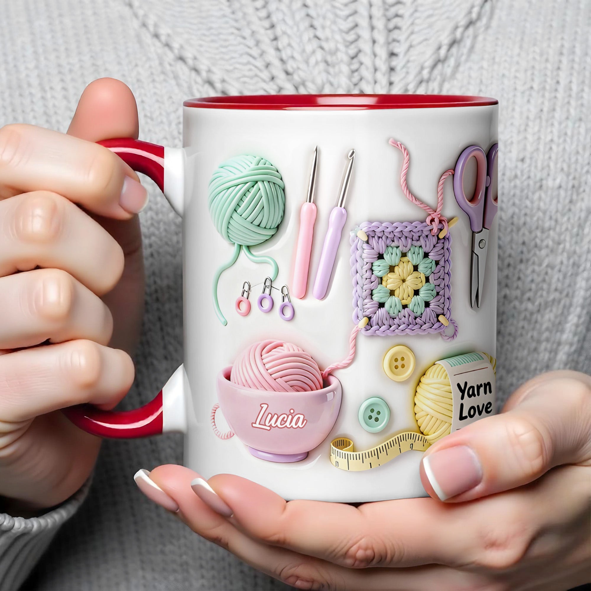Celebrate Your Yarn Love With Yarn Balls And Crochet Hooks