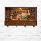 Customize Charming Sewing Station Design - Personalized Key Holder - HOB010_KHO