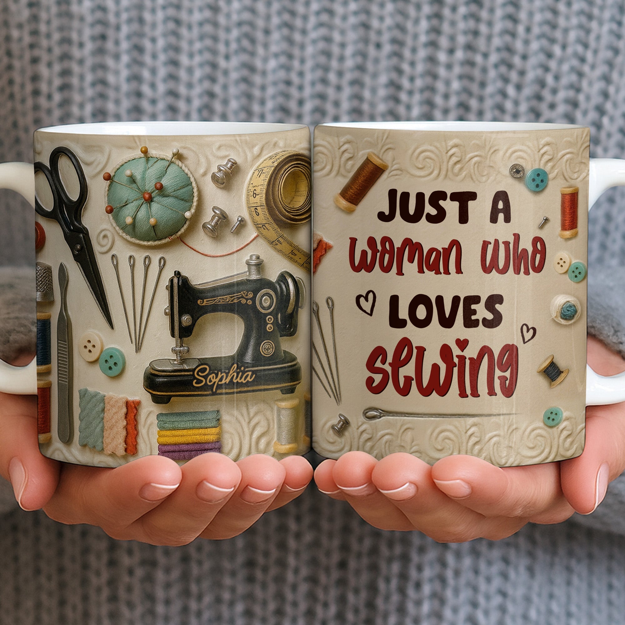 A Treasured Collection Of Sewing Essentials