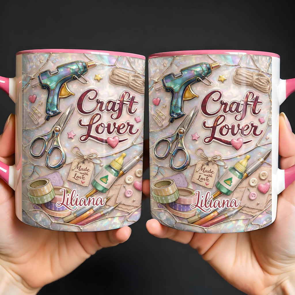 Craft Lover, Made With Love, Hot Glue Gun, Scissors