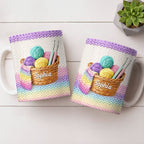 Celebrate Creativity with Vibrant Yarn Balls and Knitting Needles