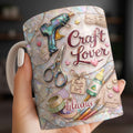Craft Lover, Made With Love, Glue Gun And Scissors