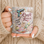 Craft Lover, Made With Love, Glue Gun And Scissors