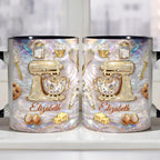 Personalized Kitchen Mixer And Cupcake Design Mug