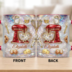 Personalized Kitchen Mixer And Cupcake Design Mug