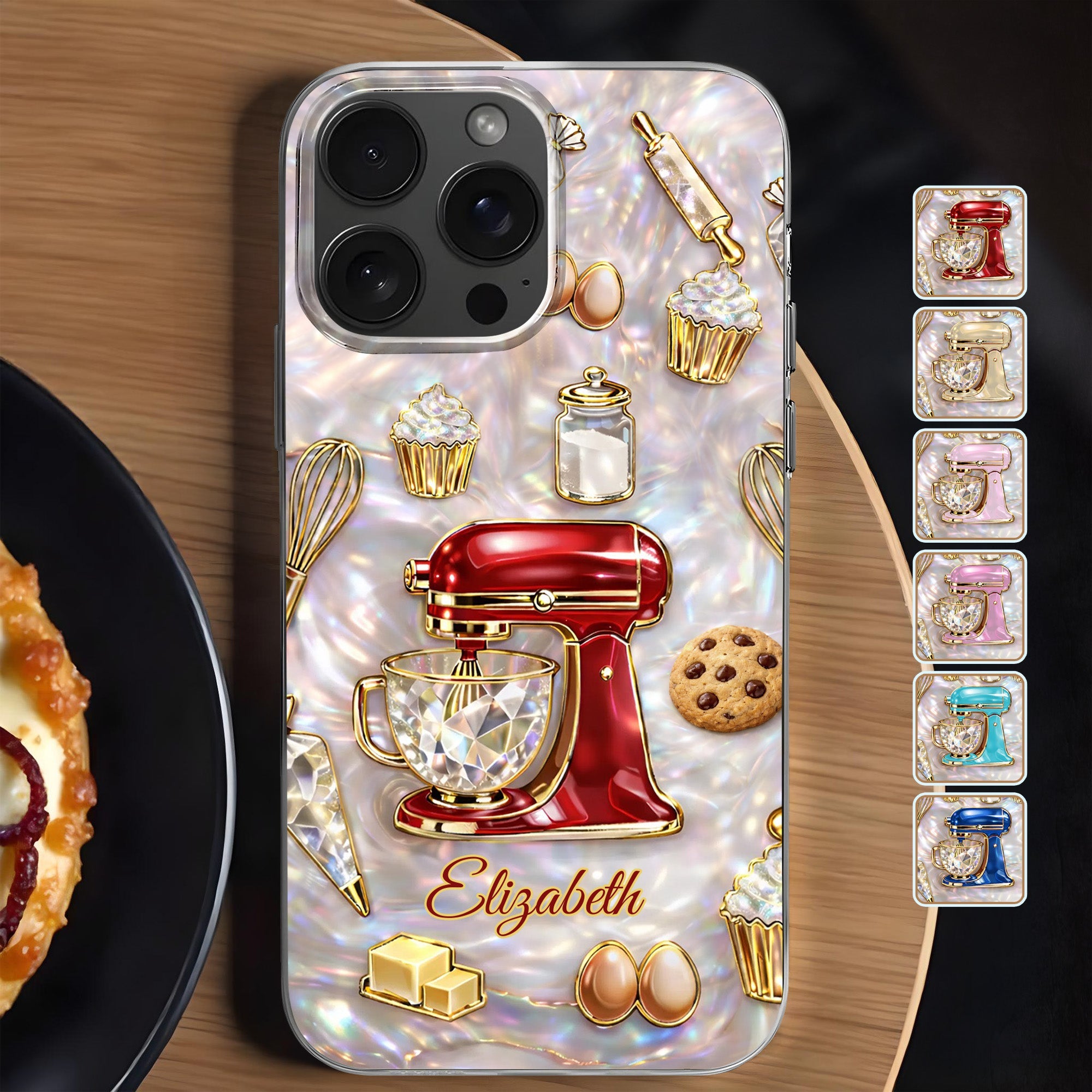 Bake The World A Better Place, Mixer And Cupcake Design