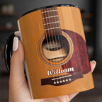 Guitarist Nutrition Facts With Acoustic Guitar For Musicians