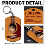 Guitarist Nutrition Facts Acoustic Guitar With Talent And Creativity