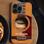 Strumming Through Life Personalized Acoustic Guitar Strings Design