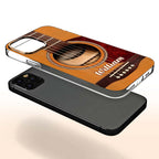 Strumming Through Life Personalized Acoustic Guitar Strings Design