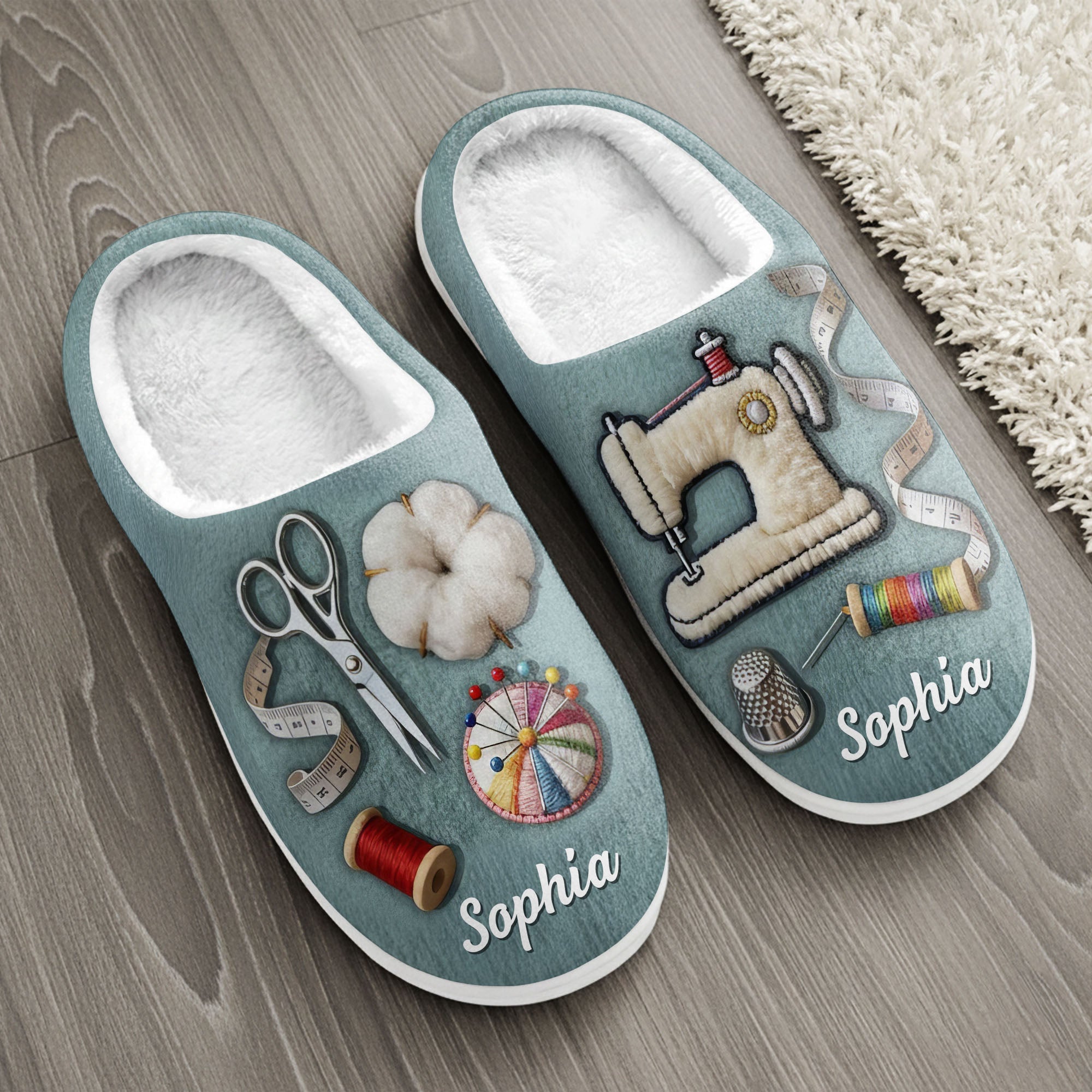 Customize With Your Name And Favorite Sewing Icons