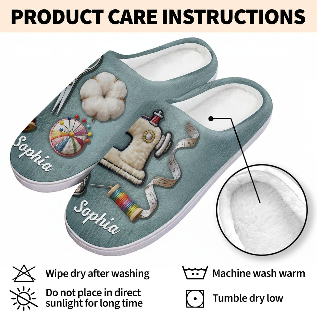 Customize With Your Name And Favorite Sewing Icons