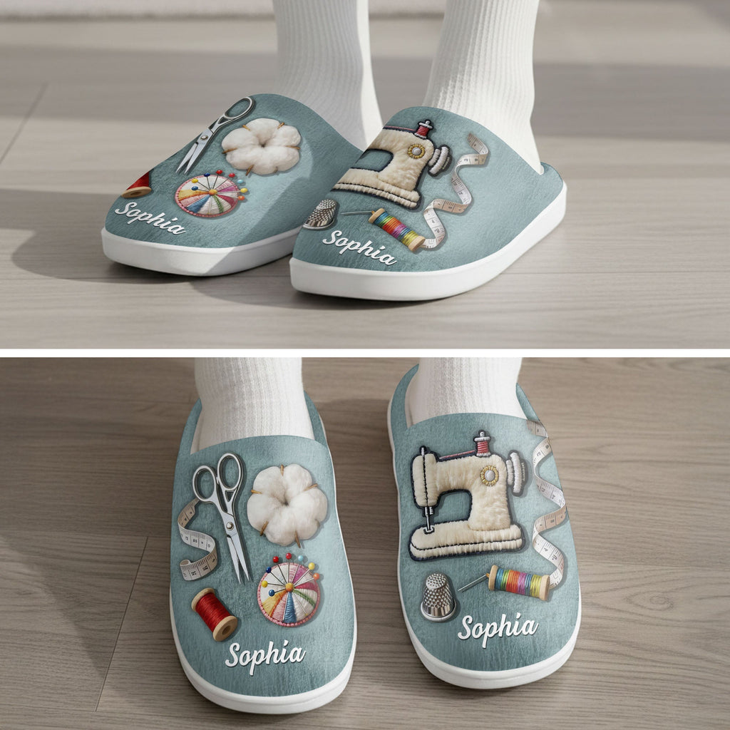 Customize With Your Name And Favorite Sewing Icons