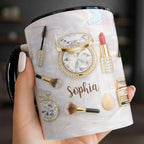 Stay Fabulous With My Everyday Essentials Makeup And Cosmetics Pattern
