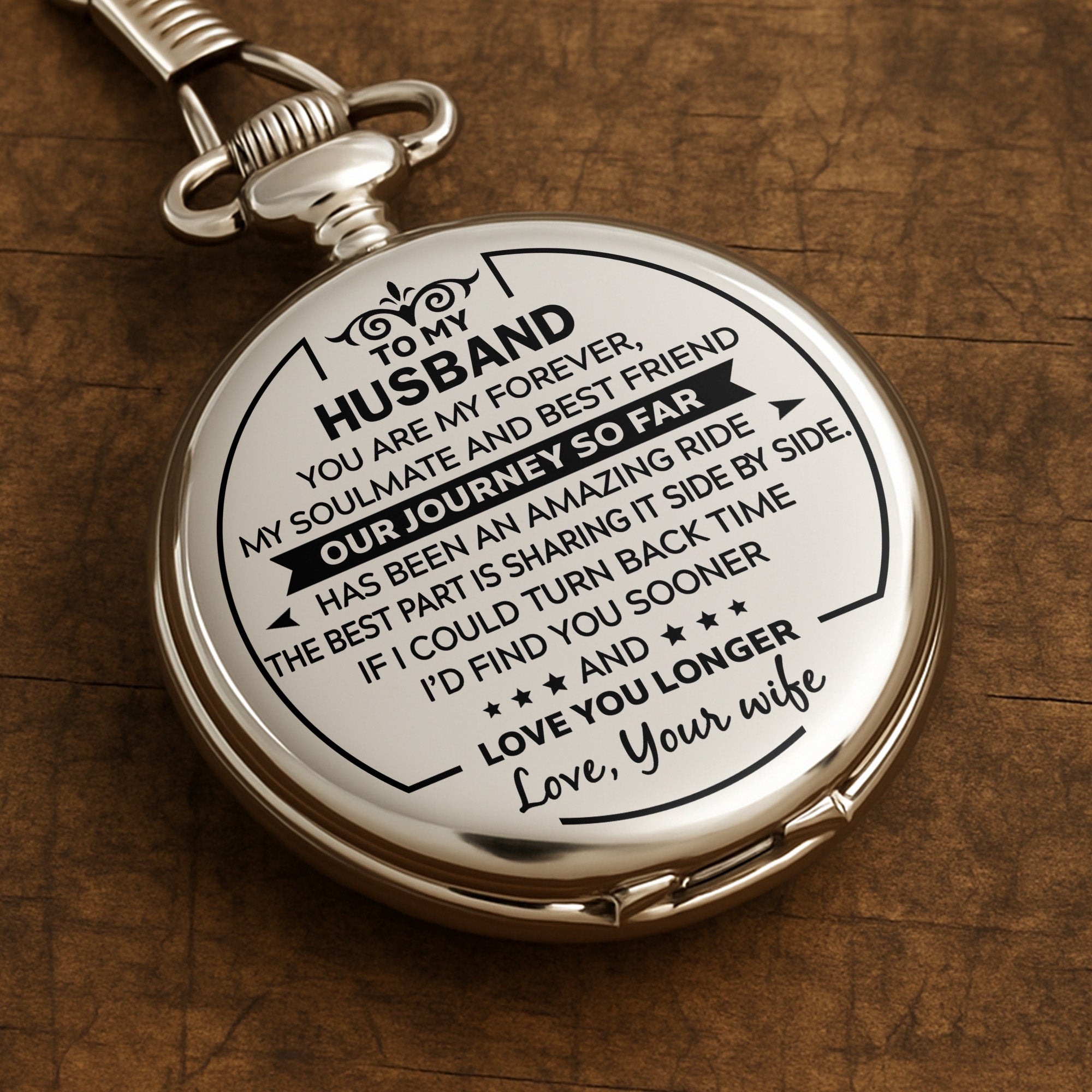 To My Husband, Soulmate And Best Friend, Journey And Stars