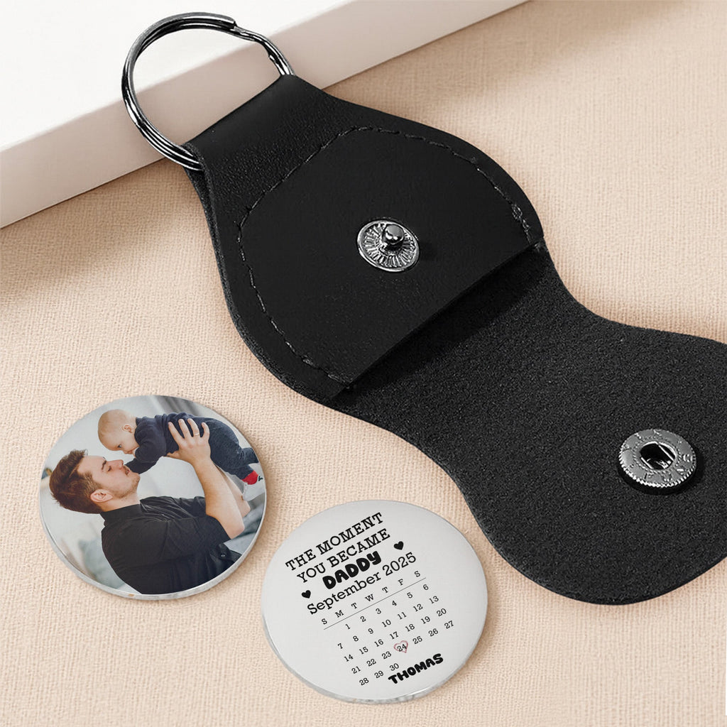 The Moment You Became Daddy, Heart Calendar Design