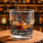 Customize This Beautiful Glass With Ducks And Nature