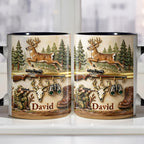 Capture The Thrill Of The Hunt With Deer And Rifle