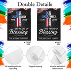 250 Years Of Blessing And American Flag Design