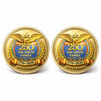 The Family United States Of America Anniversary Eagle Laurel Wreath - Custom Commemorative Coin - INDE167_KCOIN