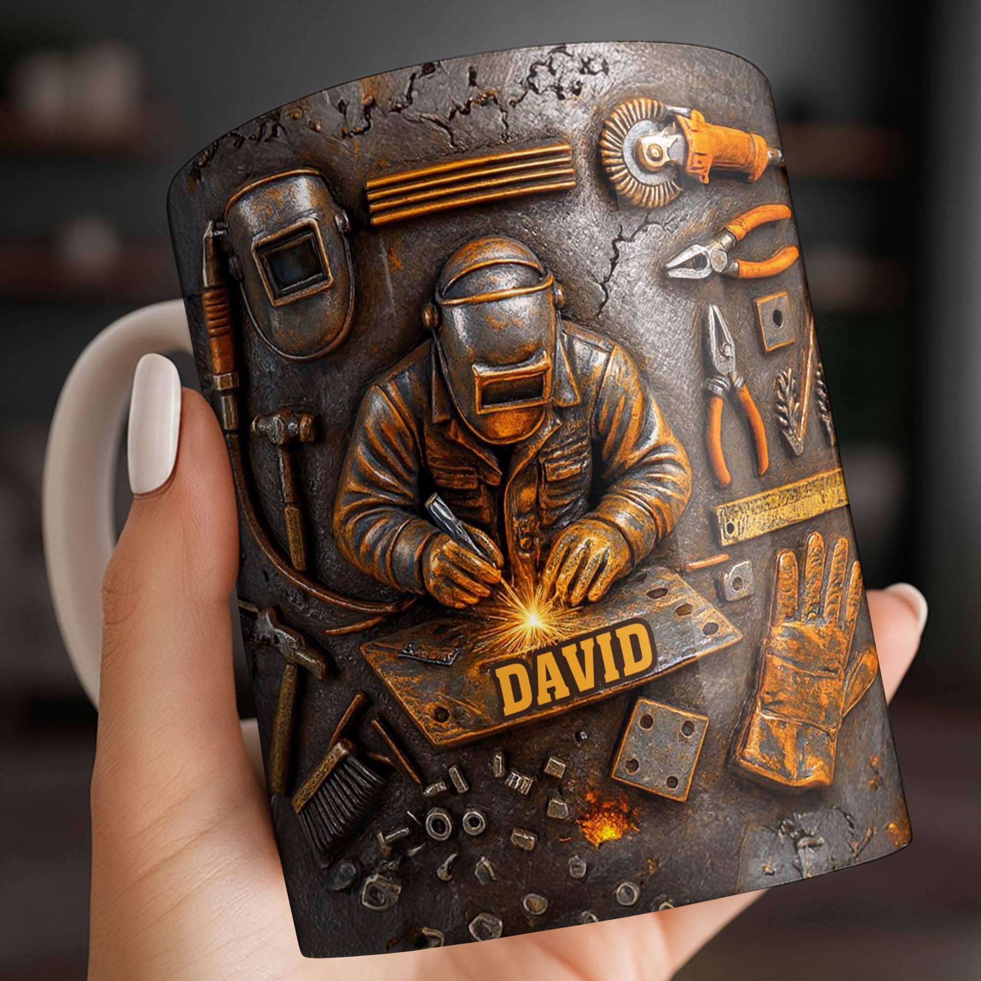 Celebrate The Art Of Craftsmanship With This Welder-Inspired Design