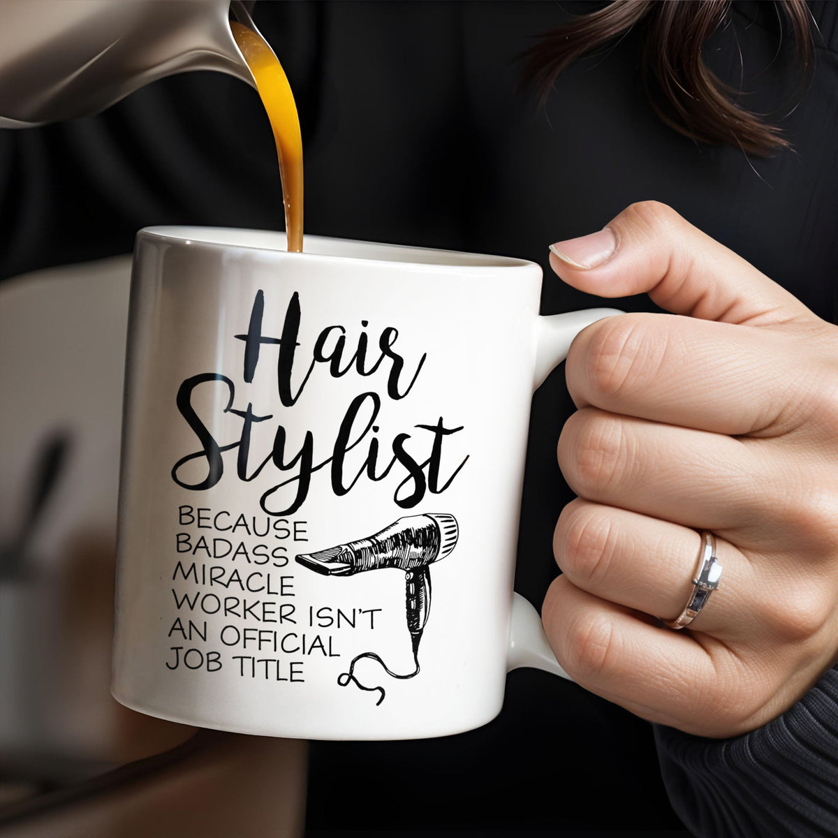 Hair Stylist Because Badass Miracle Worker
