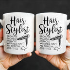 Hair Stylist Because Badass Miracle Worker