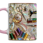 Celebrate Your Creativity Sewing-Themed Mug