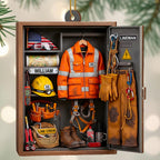 Customize This Unique Lineman Tribute Featuring Jacket And Tools