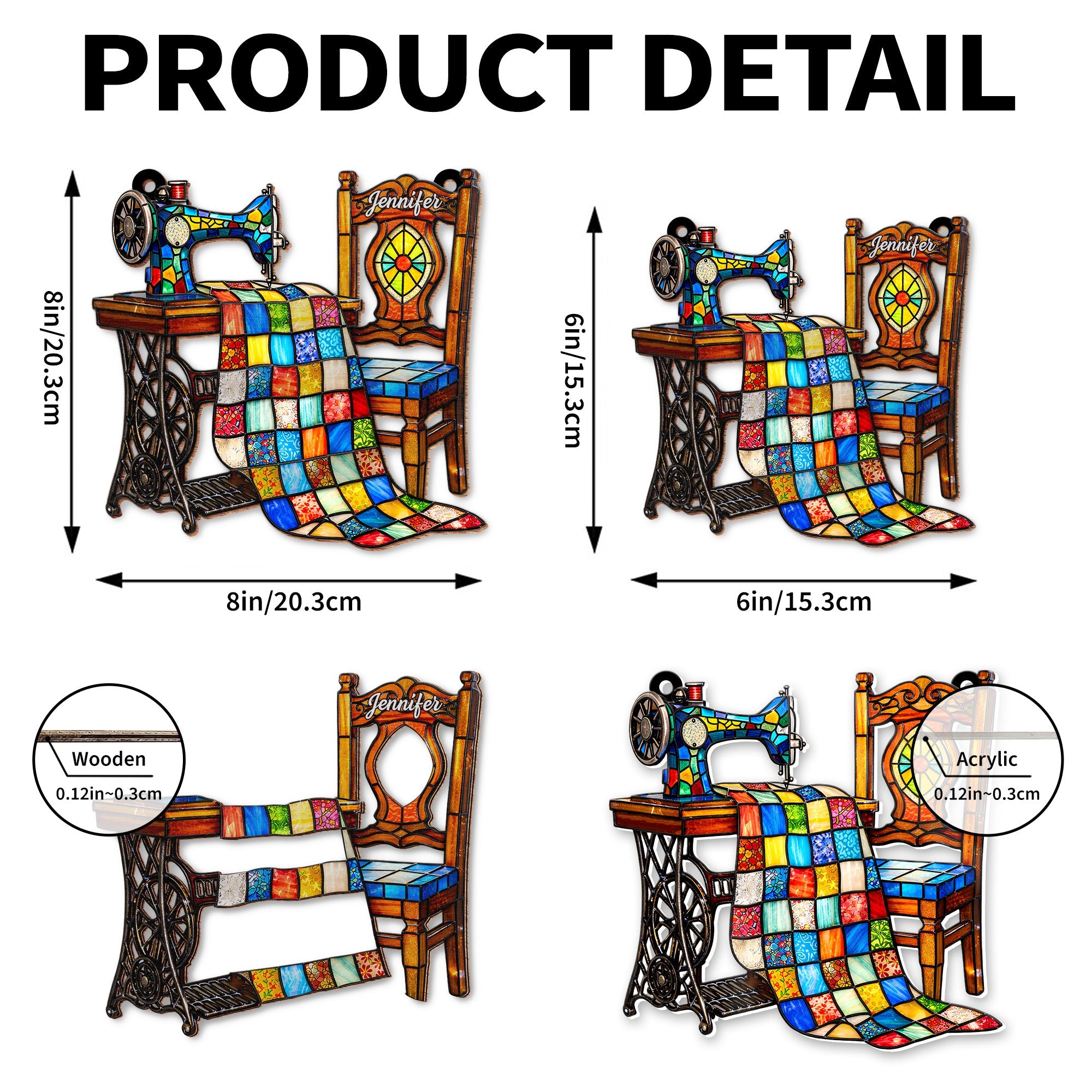 Cherish Your Passion For Crafting, Sewing Machine and Quilt