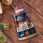 Sail The Seas Of Life Nautical Wood Ornament