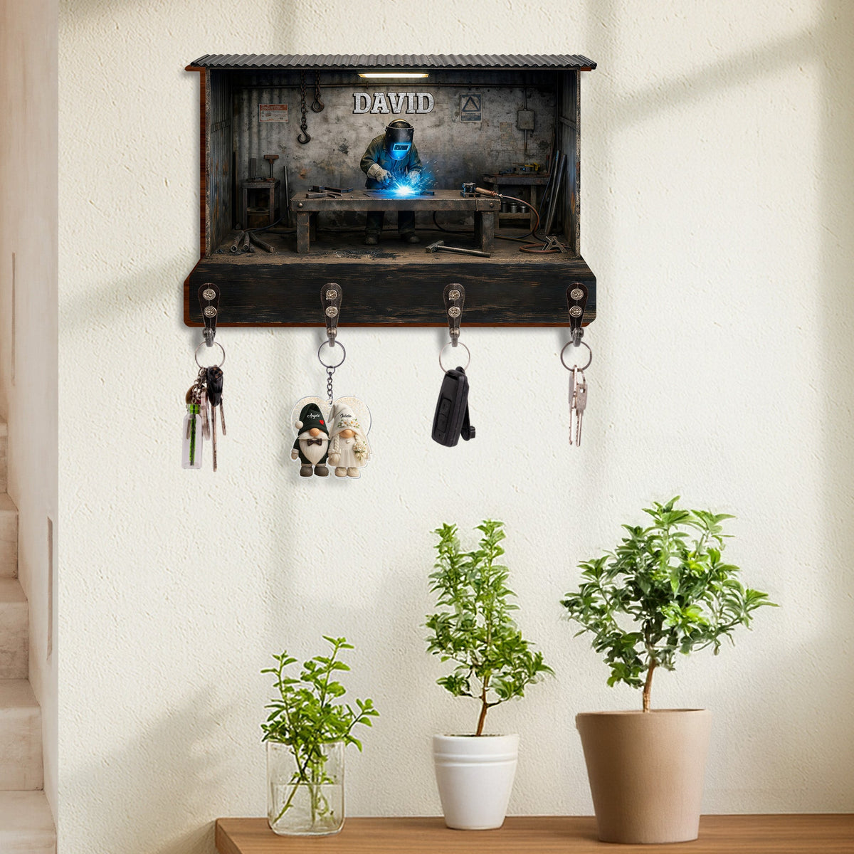 Craft Your Own Space, Welding Workshop Key Holder