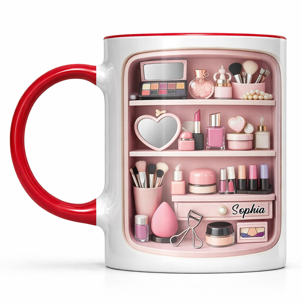 To My Beautiful, Never Forget That I Love You, Makeup Mug