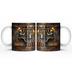 Celebrate The Hardworking Lineman With A Custom Mug