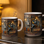 Celebrate The Hardworking Lineman With A Custom Mug