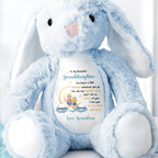 To My Beautiful Granddaughter, You Leave A Little Sparkle Wherever You Go, Stuffed Bunny and Stars
