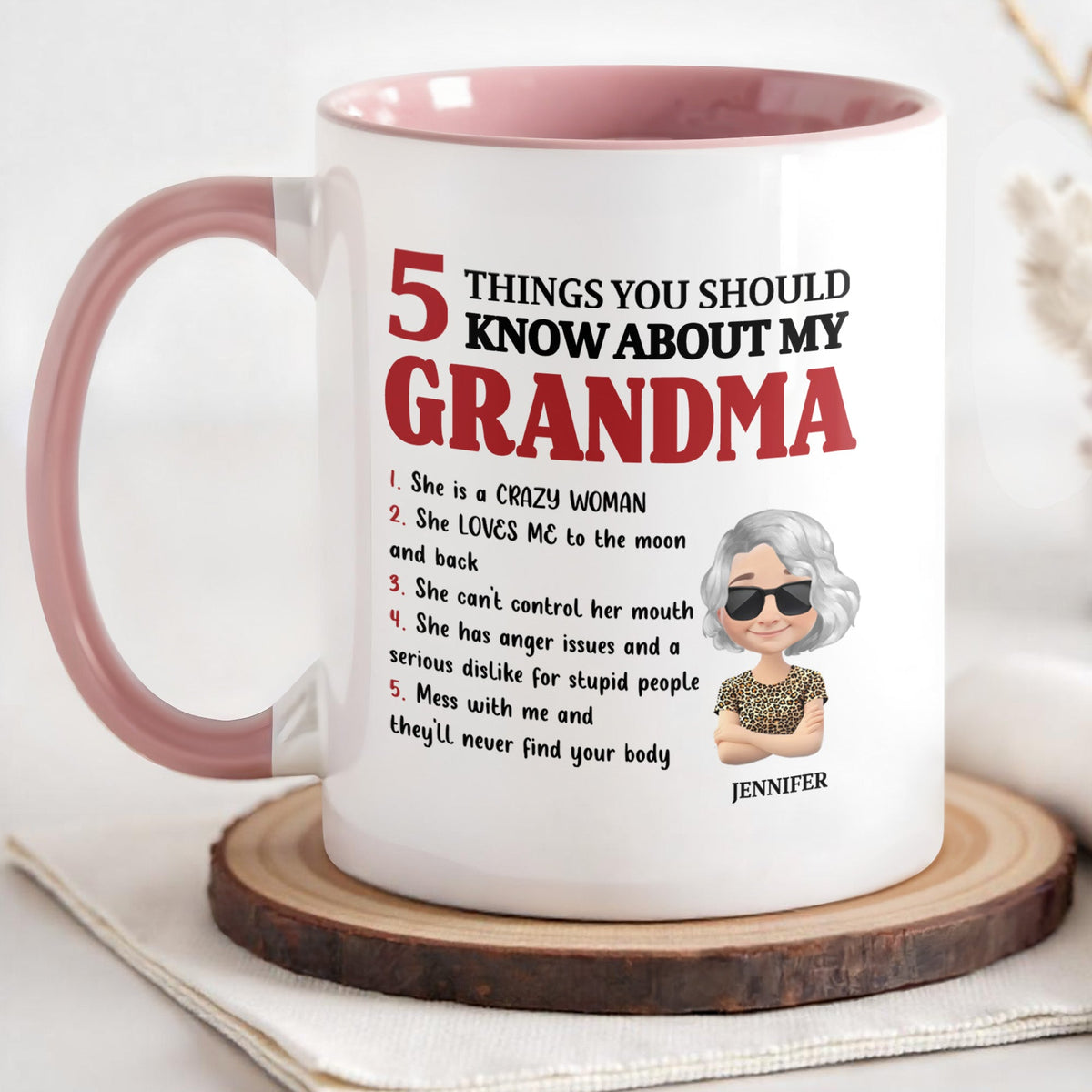 5 Things You Should Know About My Grandma, Crazy Woman Loves Me