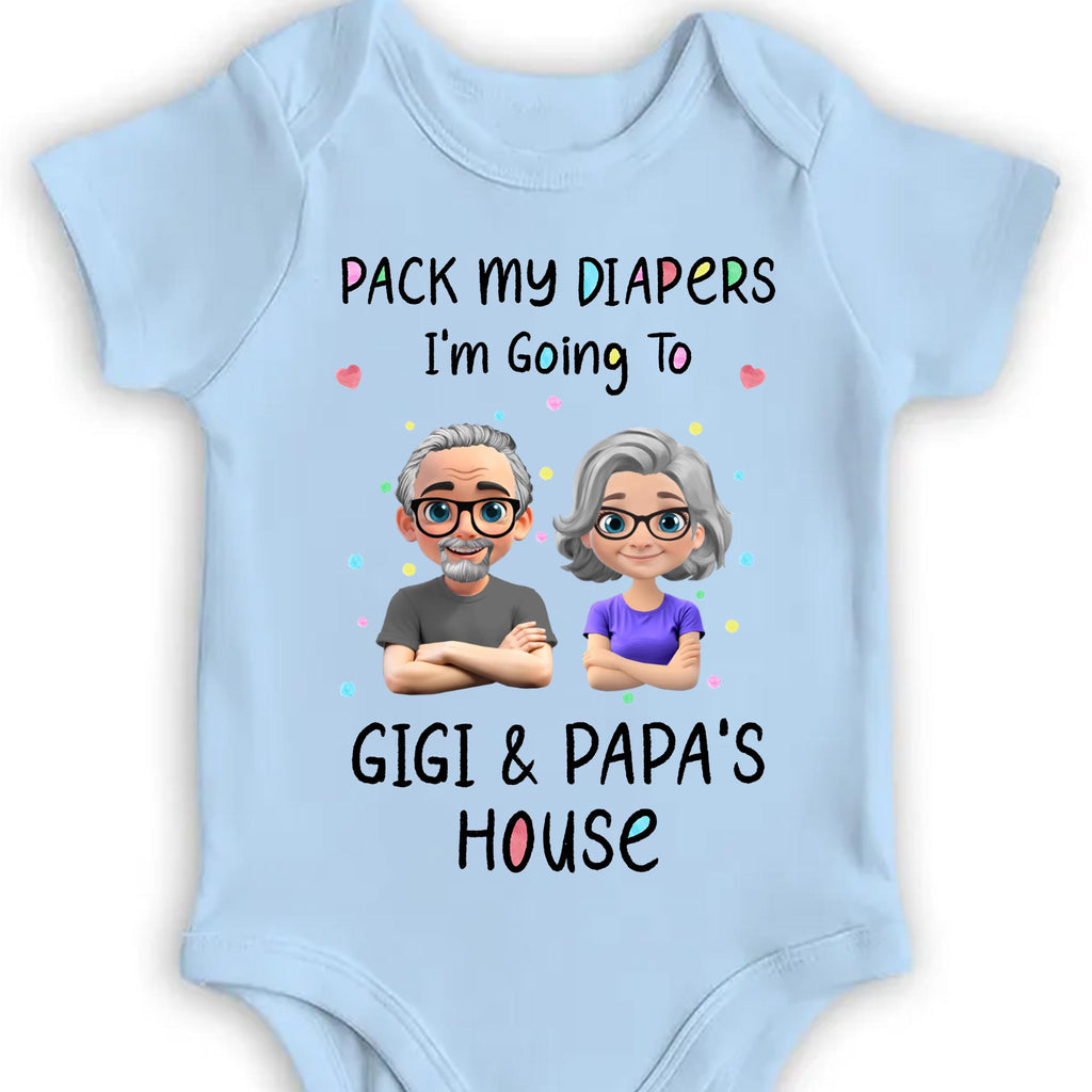Pack My Diapers Going To Gigi & Papa's House