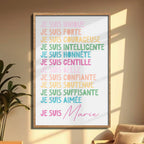 Je Suis Unique And Strong Personal Affirmations