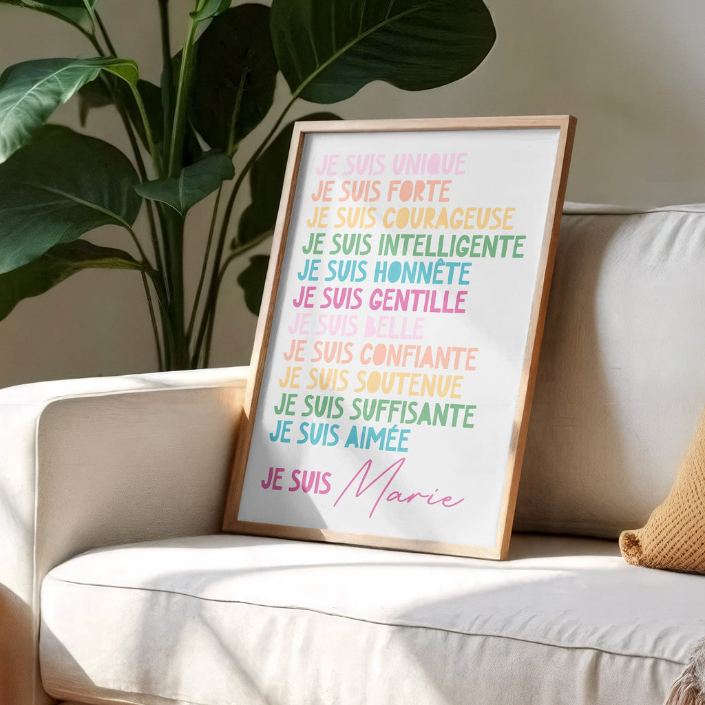 Je Suis Unique And Strong Personal Affirmations