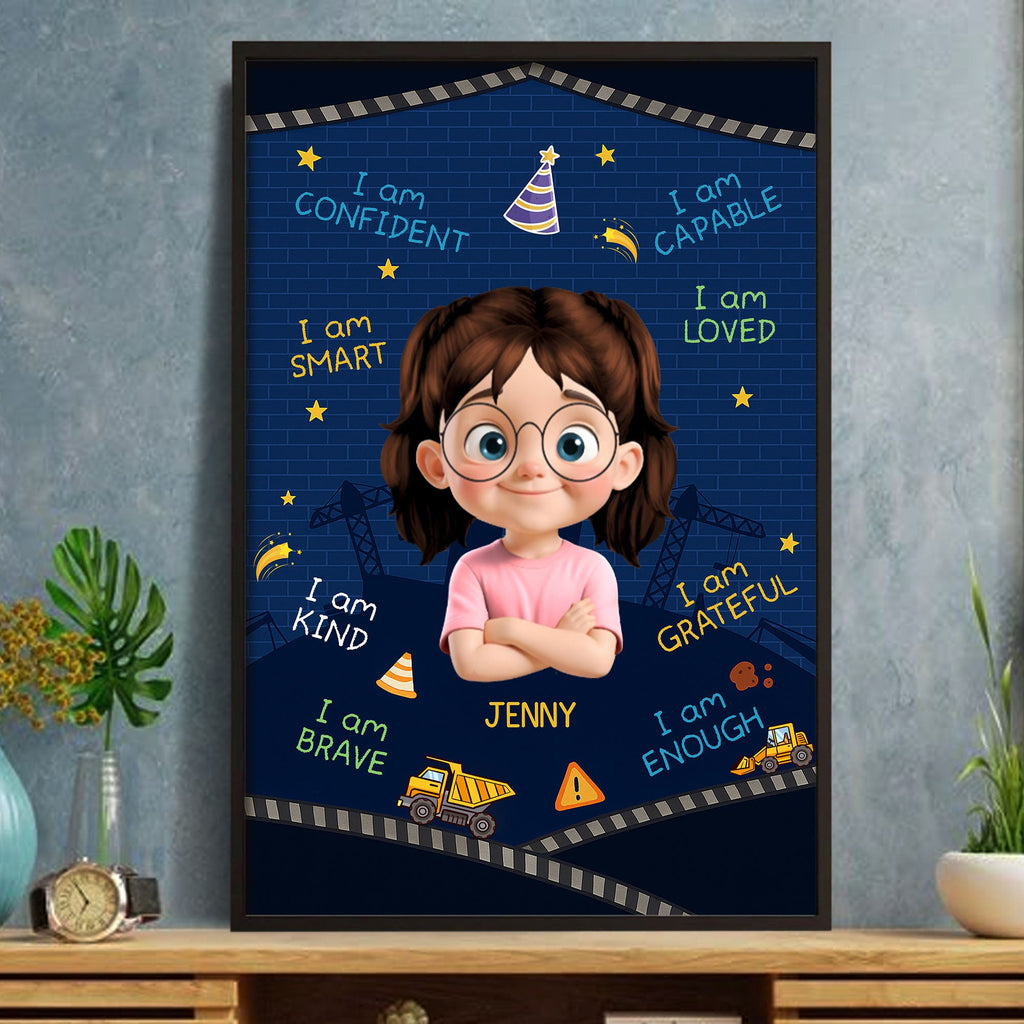 I Am Confident, I Am Smart, Motivational Affirmations For Girls