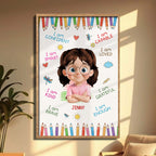I Am Confident, I Am Smart, Motivational Affirmations For Girls