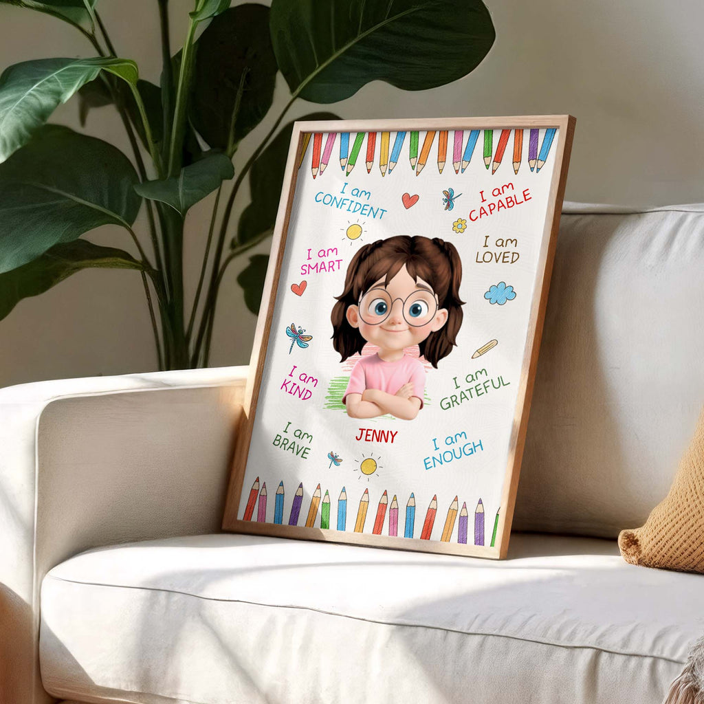 I Am Confident, I Am Smart, Motivational Affirmations For Girls