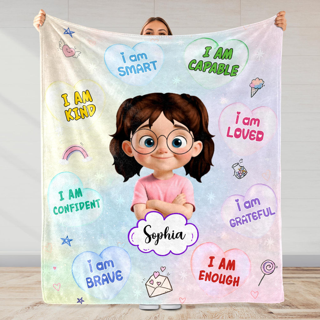 I Am Smart, I Am Capable, Affirmations For Young Girls