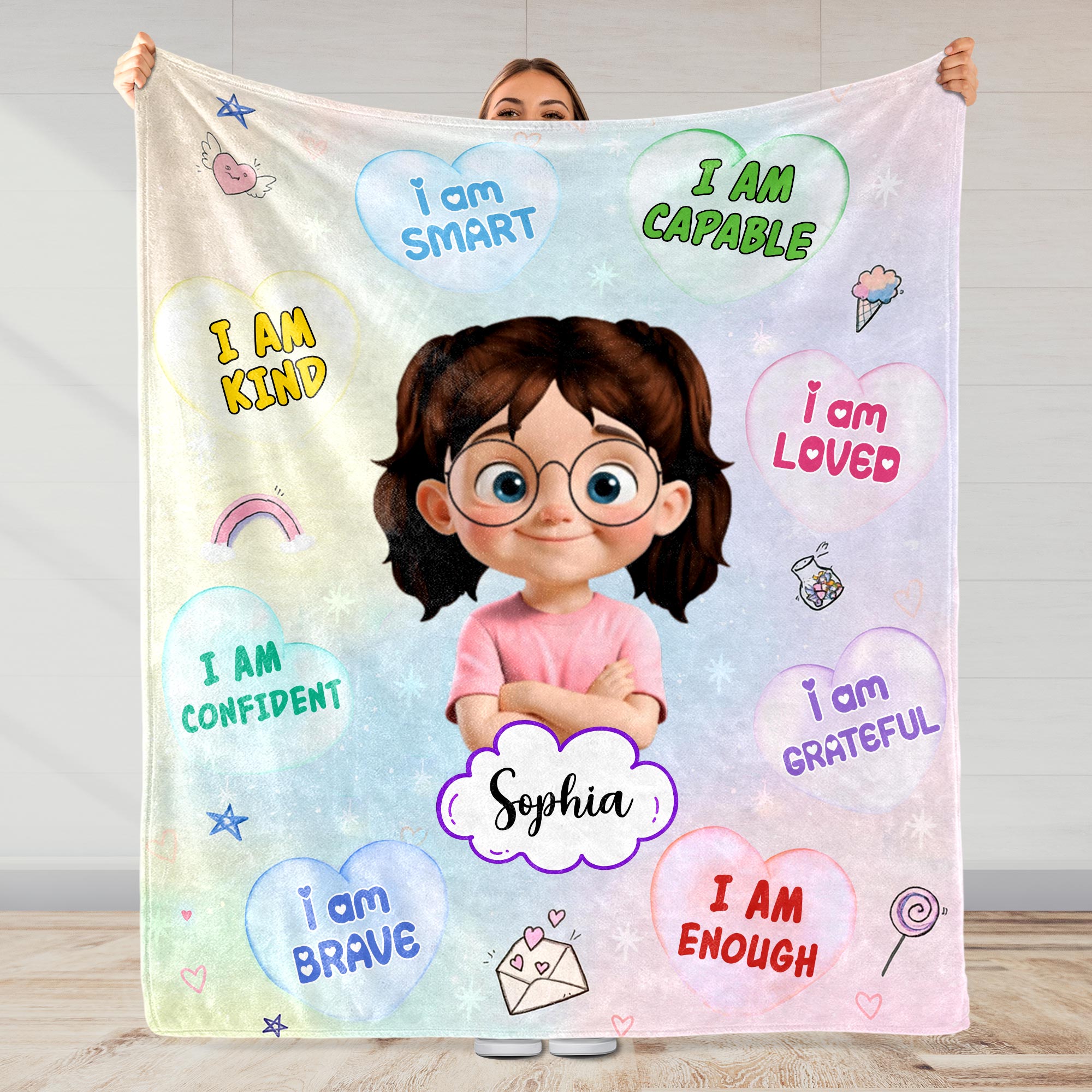 I Am Smart, I Am Capable, Affirmations For Young Girls